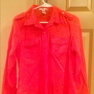 Banana Republic woman’s button down shirt